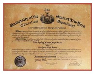 Certificate of Registration